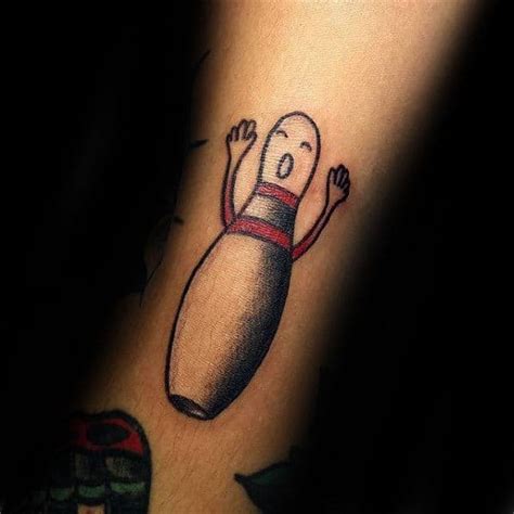 bowling pin tattoo